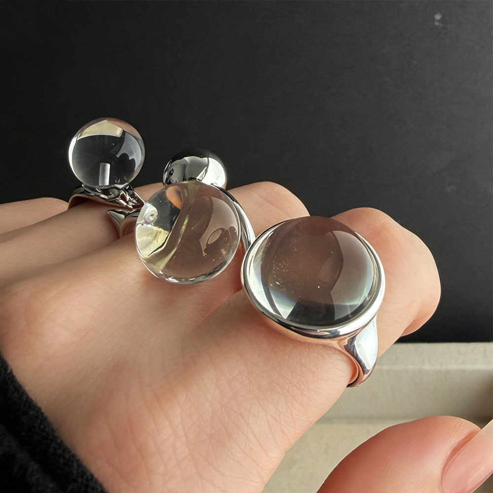 Statement Cocktail Ring - BF CLUB 925 Sterling Silver Ring