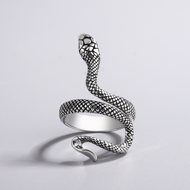 Statement Cocktail Ring - 925 Sterling Silver Entanglement Snake ​Rings