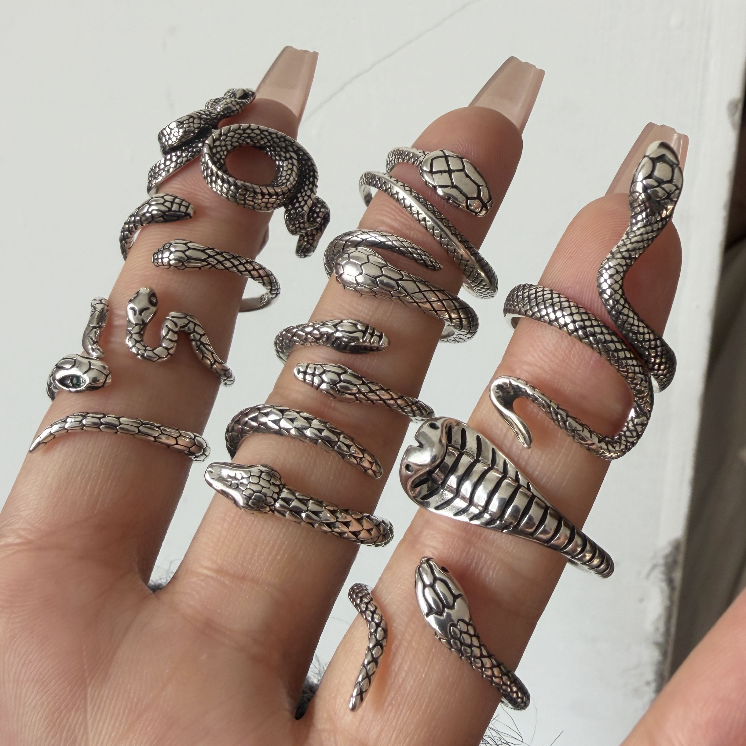 Statement Cocktail Ring - 925 Sterling Silver Rings for Women