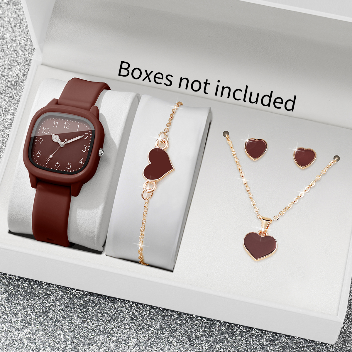 Jewelry Watches Women - 5PCS Fashion Women Watches Heart Jewelry