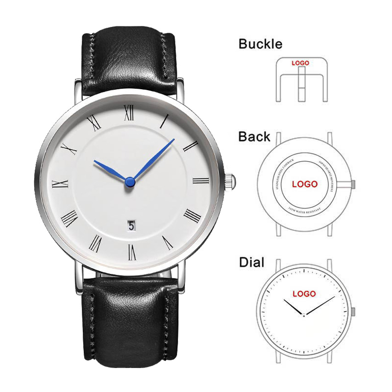 Automatic Watch Winder - B-8210A Simple Men Watches With Date