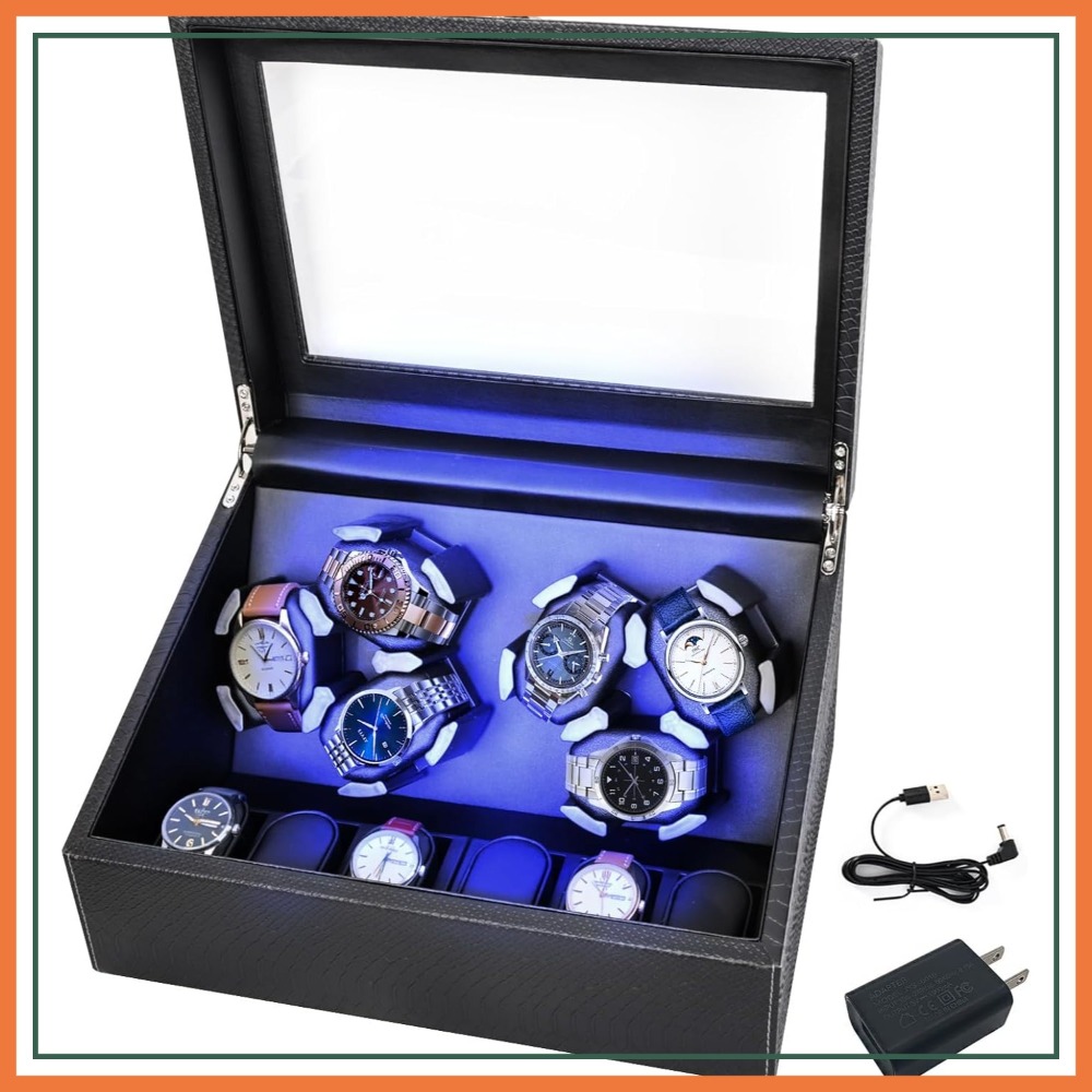 Automatic Watch Winder - Automatic Watch Winder with Quiet Motor,