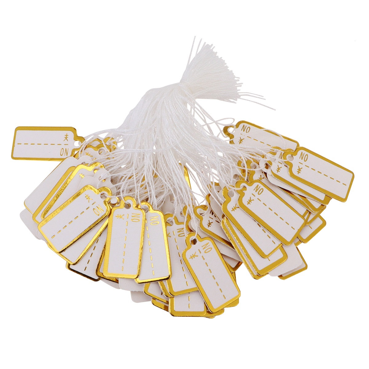 Jewelry And Watches Store - 500Pcs Jewelry Price Tags Paper Hang