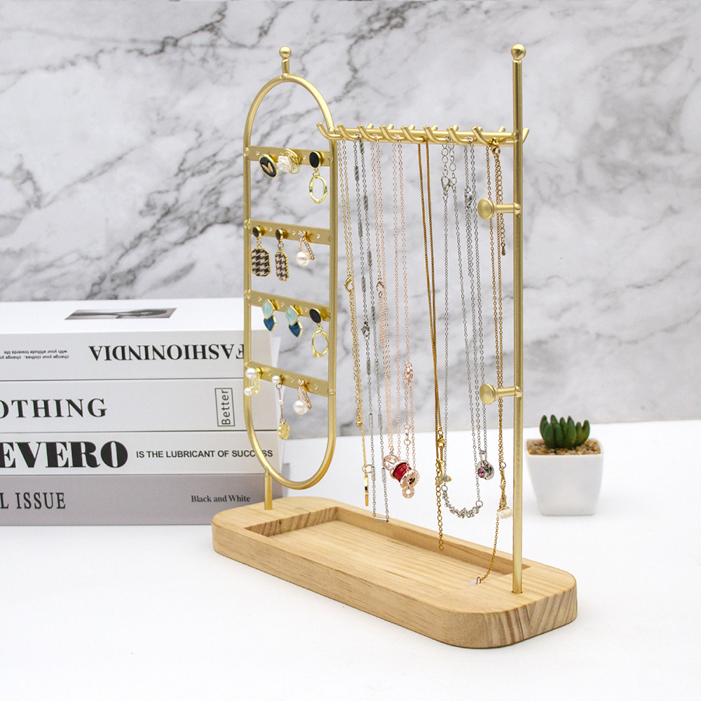 1 desktop solid wood base jewe – обзор и цена Jewelry And Watches Store