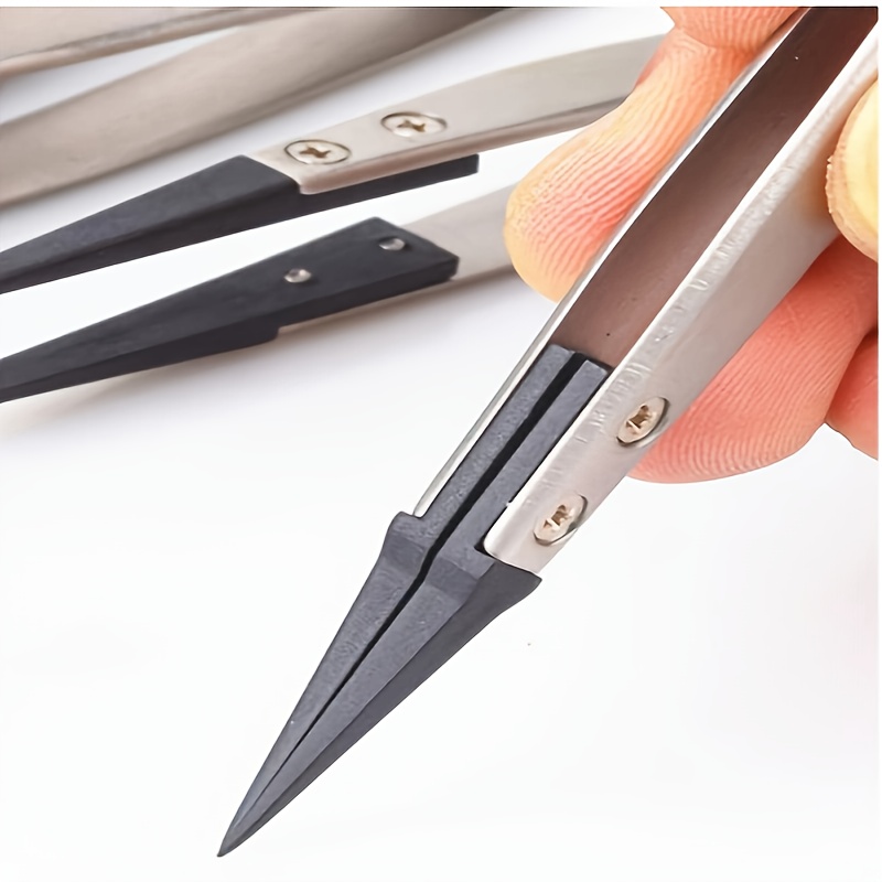 4PCS Anti-Static Tweezers Set, – обзор и цена Jewelry Repair & Watches Reviews