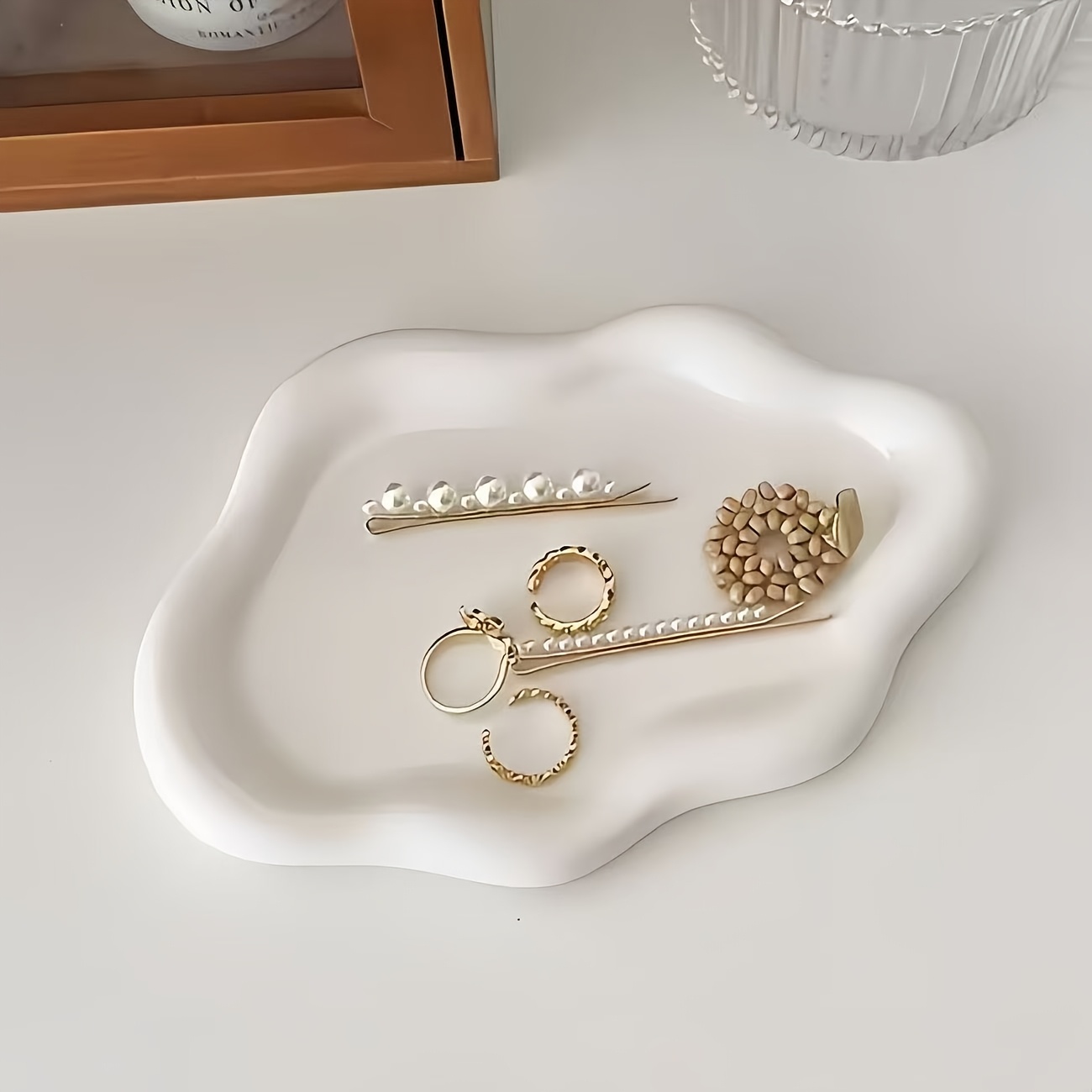 1pc Jewelry Tray - Elegant Clo – обзор и цена Jewelry And Watches Store