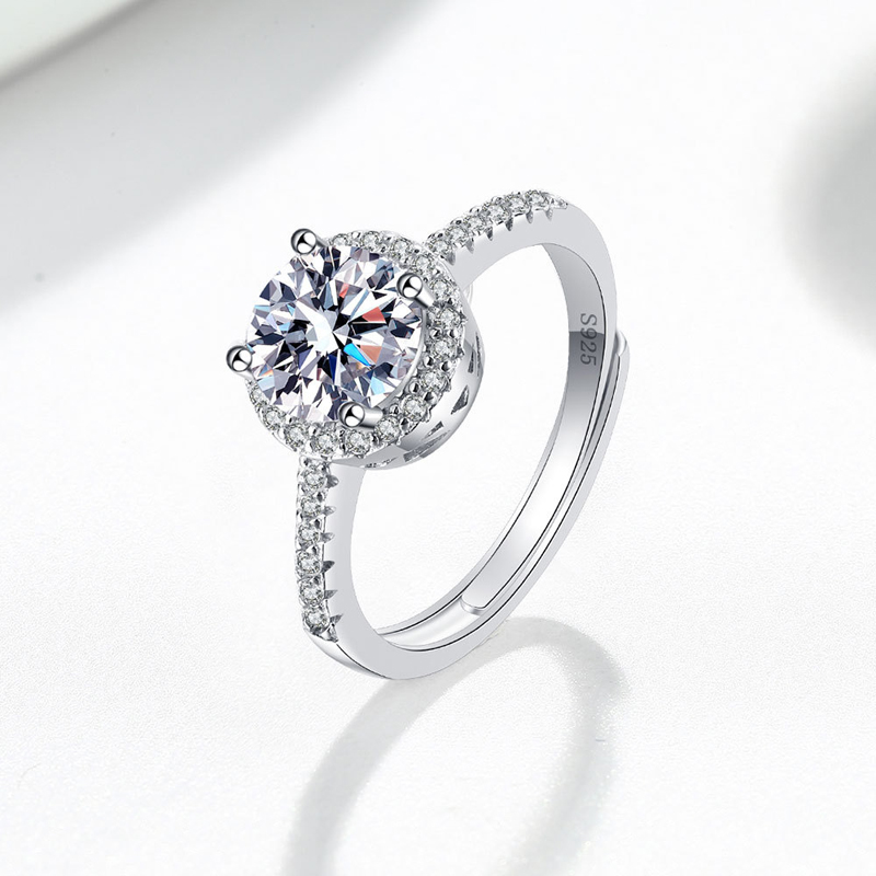 New 925 Sterling Silver Round  – обзор и цена Statement Cocktail Ring