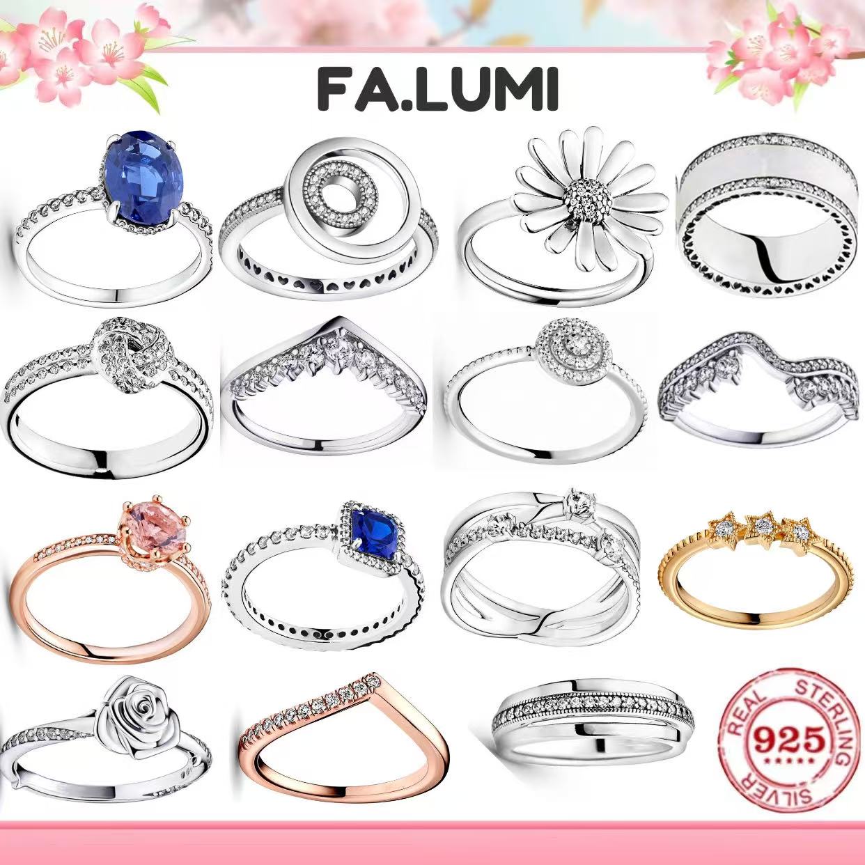 Hot Sale 925 Sterling Silver S – обзор и цена Statement Cocktail Ring