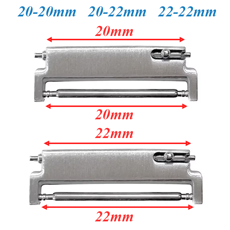 2pcs Watch Band Adapters 20mm  – обзор и цена Jewelry Stores Watches