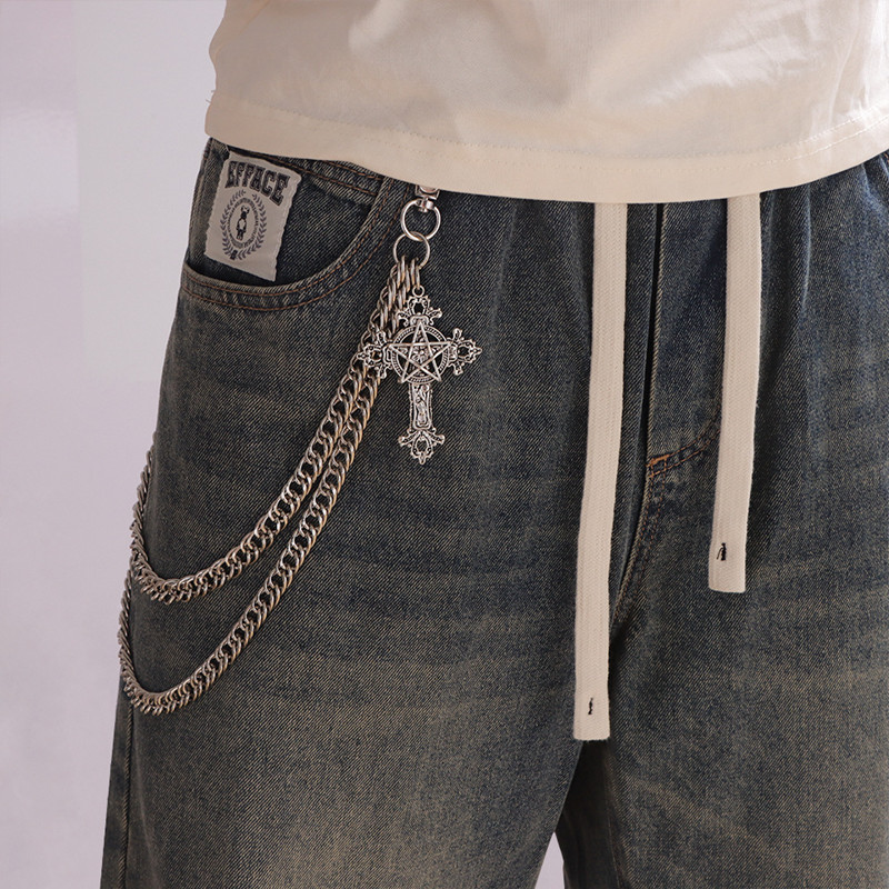 Fashion Punk Metal Pants Chain – обзор и цена Hip Hop Chain Necklace
