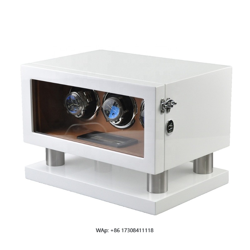 White Brown Leather Controller – обзор и цена Automatic Watch Winder