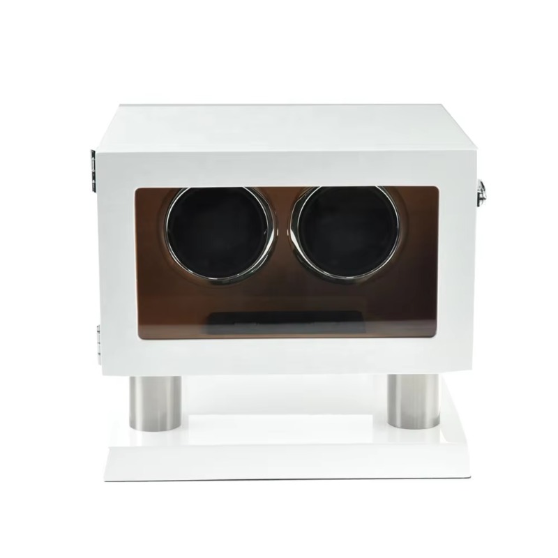 White Brown Leather Controller – обзор и цена Automatic Watch Winder