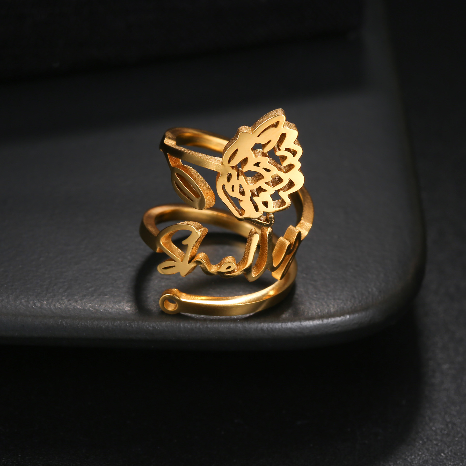 Fashion Couple Rings Custom Na – обзор и цена Statement Cocktail Ring