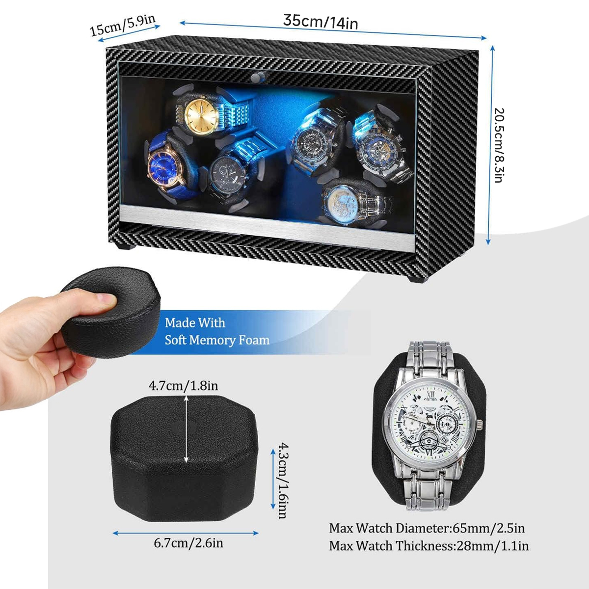 Watch Winder for Automatic Wat – обзор и цена Jewelry And Watches Store