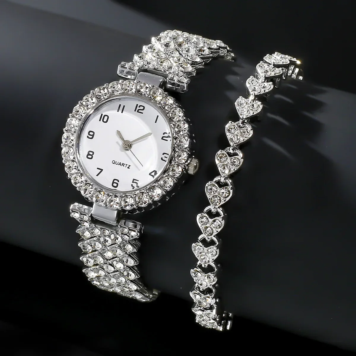 1pcs/2pcs Luxury Fashion Women – обзор и цена Jewelry Watches Women
