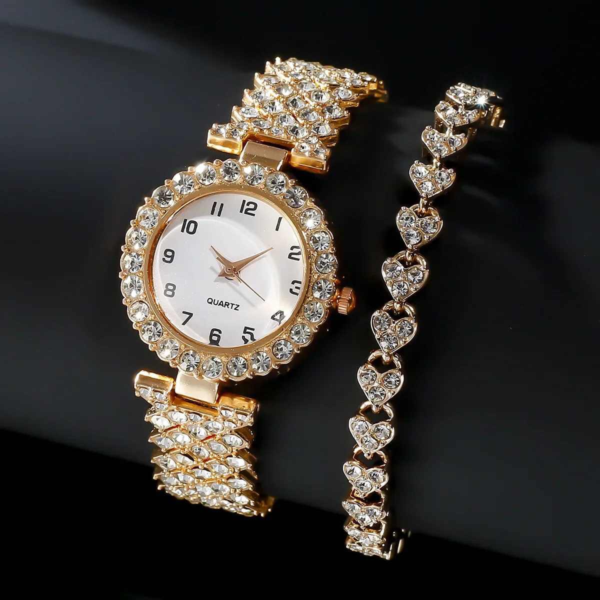 1pcs/2pcs Luxury Fashion Women – обзор и цена Jewelry Watches Women