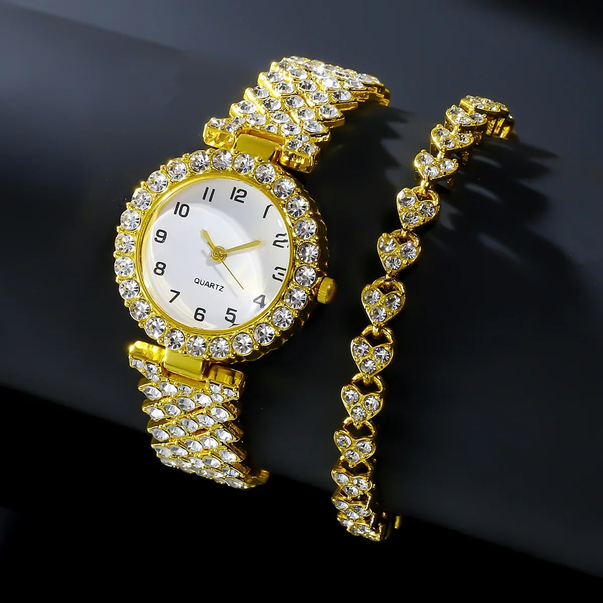 1pcs/2pcs Luxury Fashion Women – обзор и цена Jewelry Watches Women