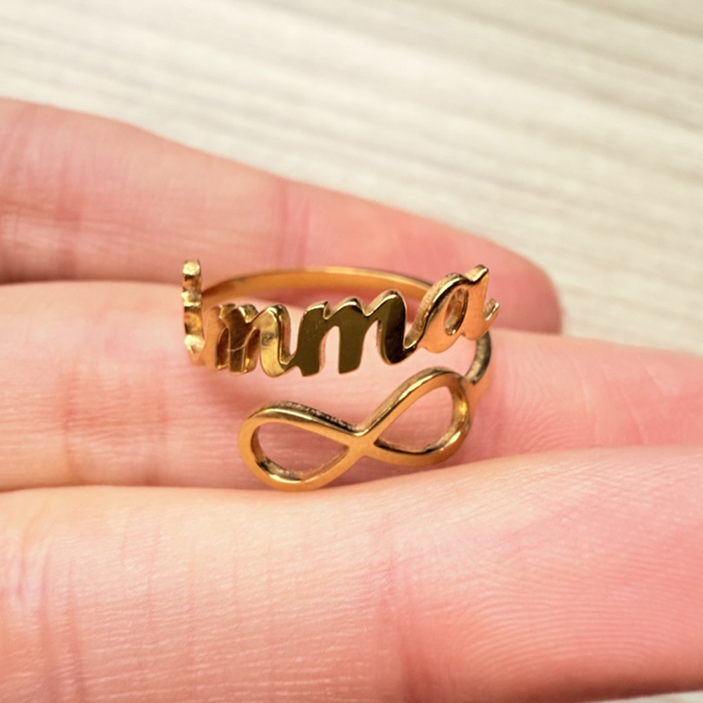 Personalized Name Anillos Cust – обзор и цена Statement Cocktail Ring