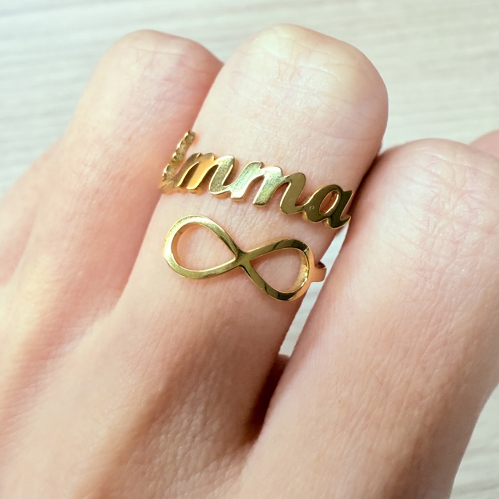 Personalized Name Anillos Cust – обзор и цена Statement Cocktail Ring