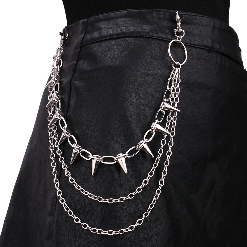 Hip Hop Punk Rock Metal Pants  – обзор и цена Hip Hop Chain Necklace