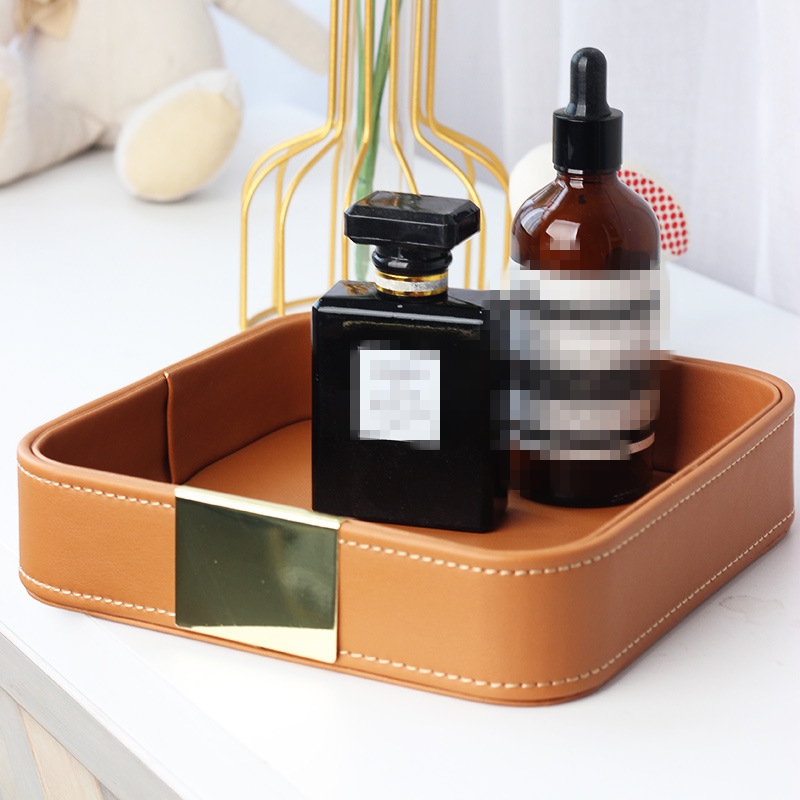 Leather Desk Tray Desktop Stor – обзор и цена Jewelry And Watches Store