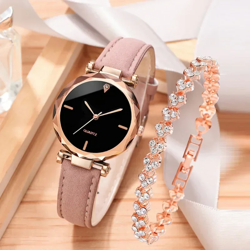 2PCS Set Luxury Watch Women Br – обзор и цена Jewelry Watches Women