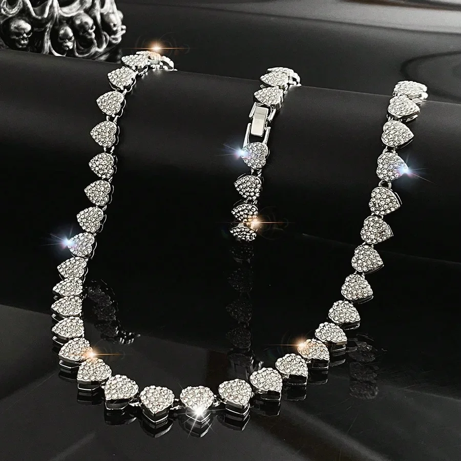 45CM New Hip Hop Tennis Chain  – обзор и цена Hip Hop Chain Necklace
