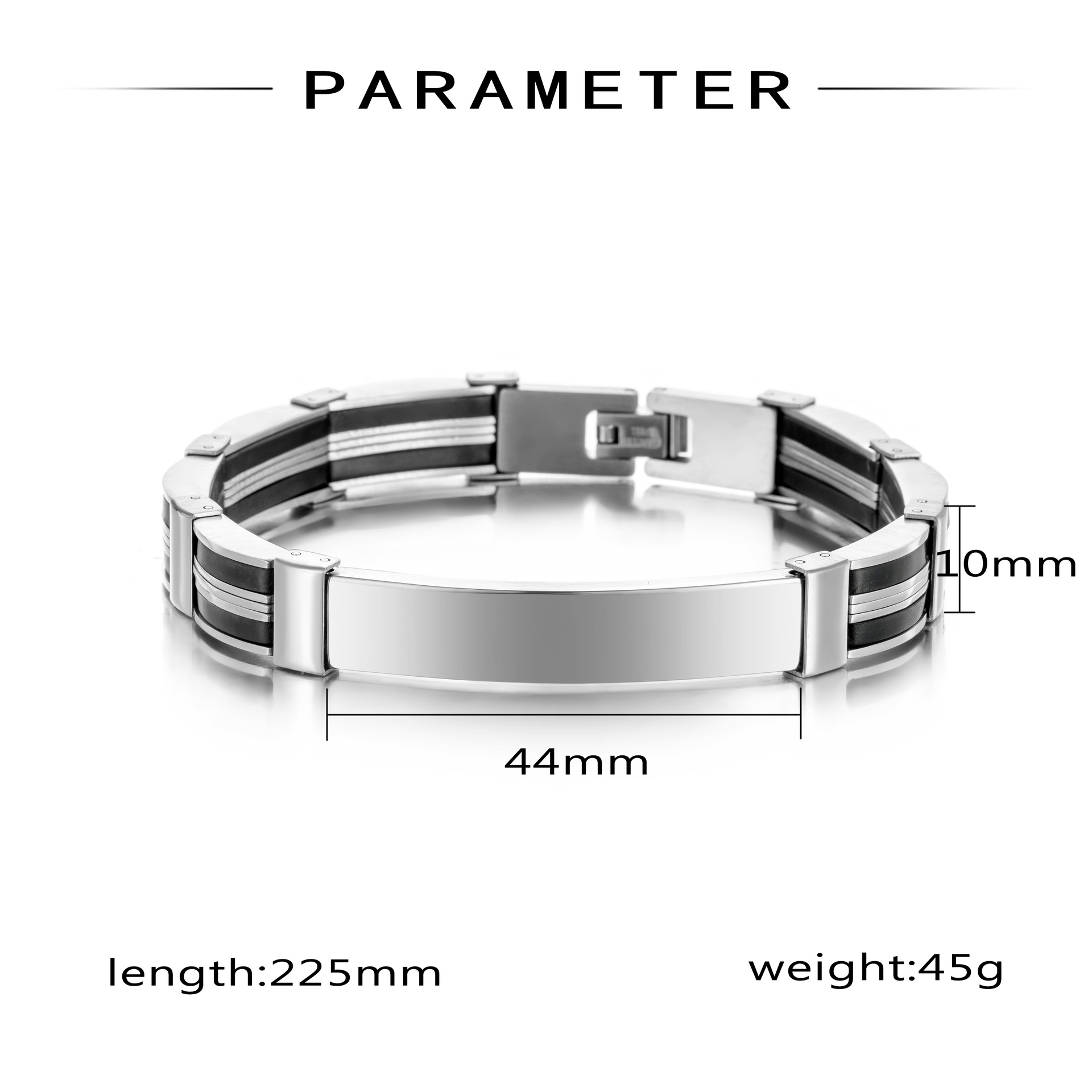 Punk Custom TEXT Name Men Stai – обзор и цена Jewelry Watches Women