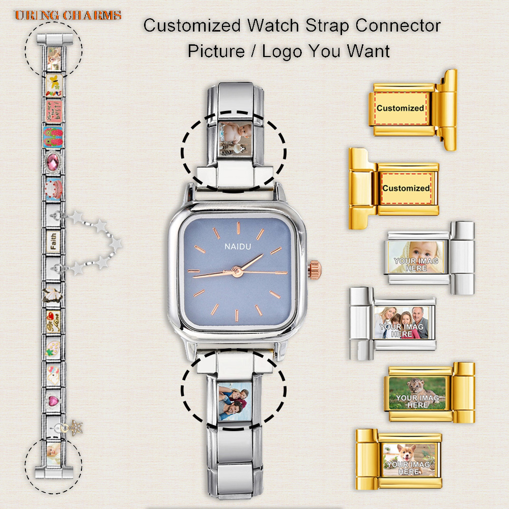 1 pair Picture Logo Customized – обзор и цена Jewelry Watches Women