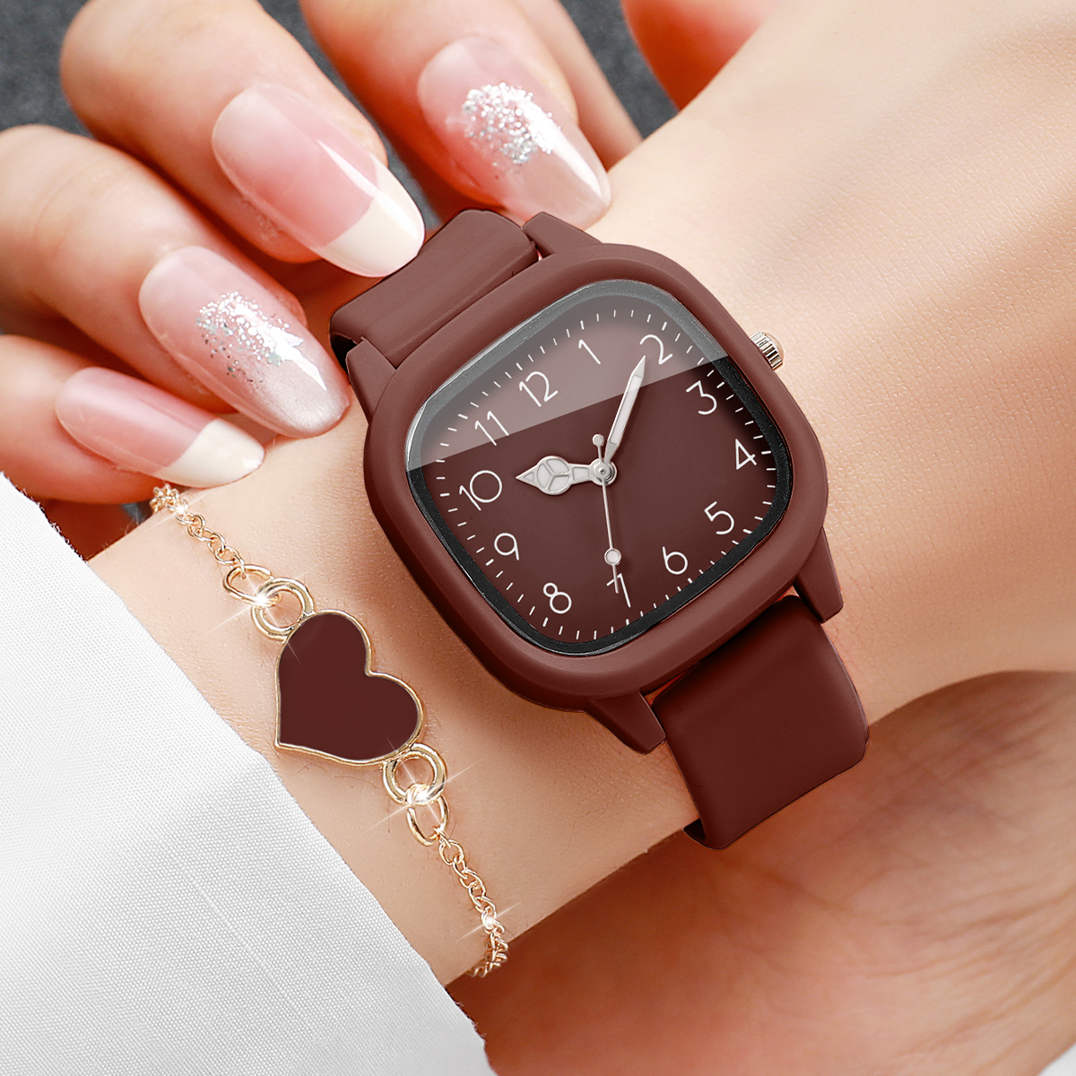 5PCS Fashion Women Watches Hea – обзор и цена Jewelry Watches Women
