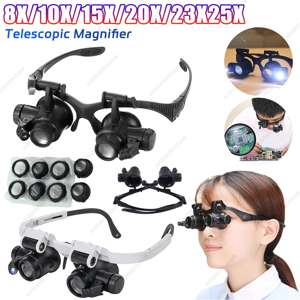 10-25X Head-Worn Magnifier wit – обзор и цена Jewelry Repair & Watches Reviews