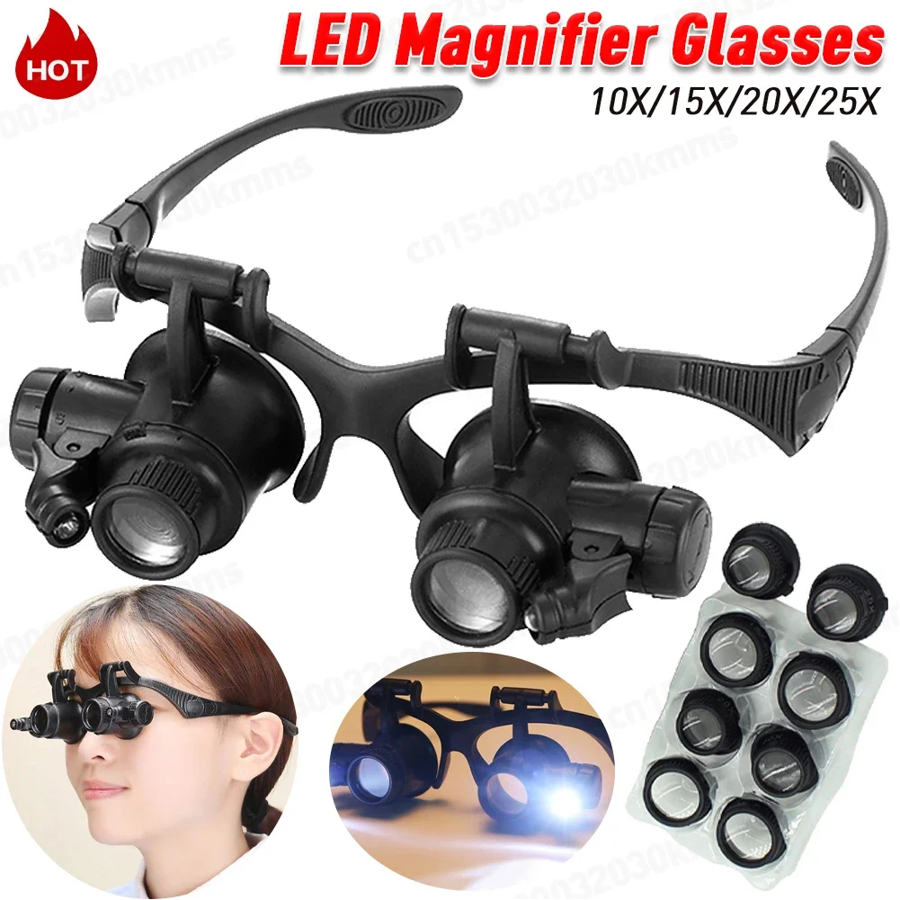 10-25X Head-Worn Magnifier wit – обзор и цена Jewelry Repair & Watches Reviews