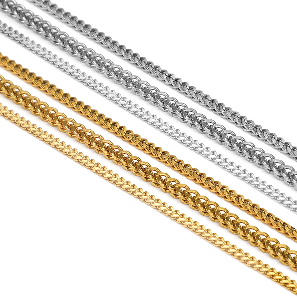 1 Meter Stainless Steel Fashio – обзор и цена Hip Hop Chain Necklace