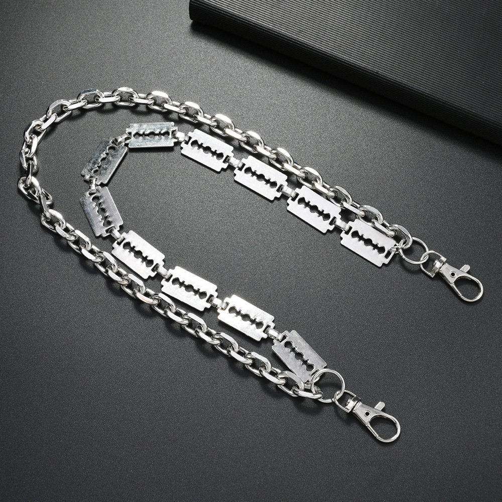 Punk Metal Chain Keychains for – обзор и цена Hip Hop Chain Necklace