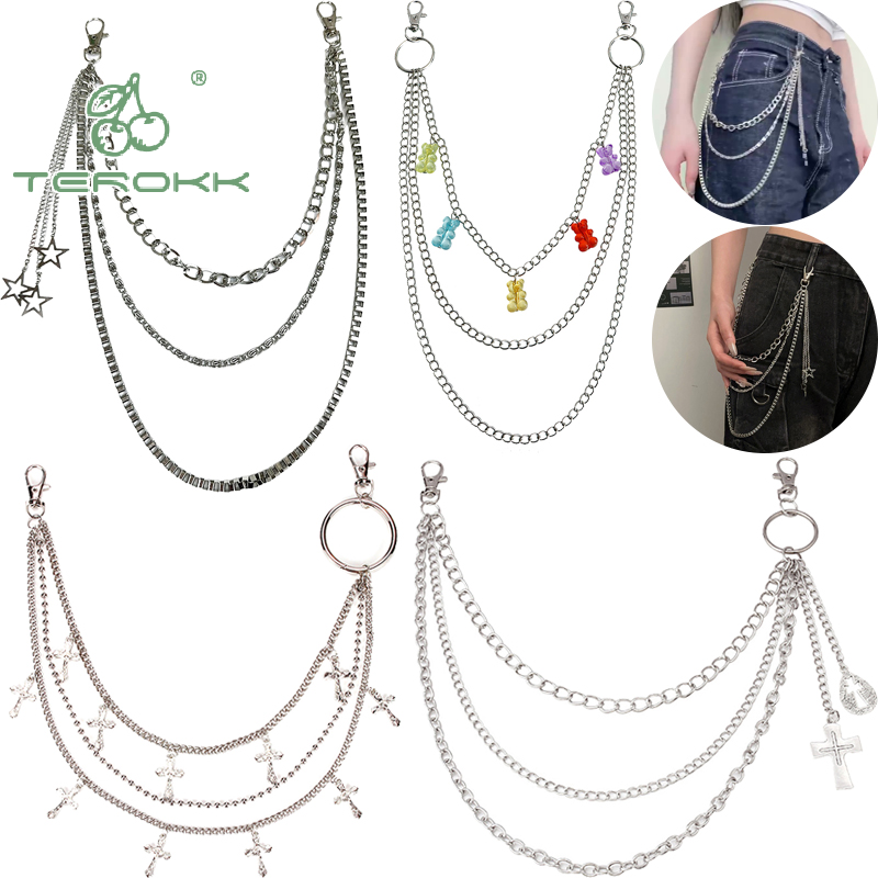 Star Tassel Metal Pants Waist  – обзор и цена Hip Hop Chain Necklace