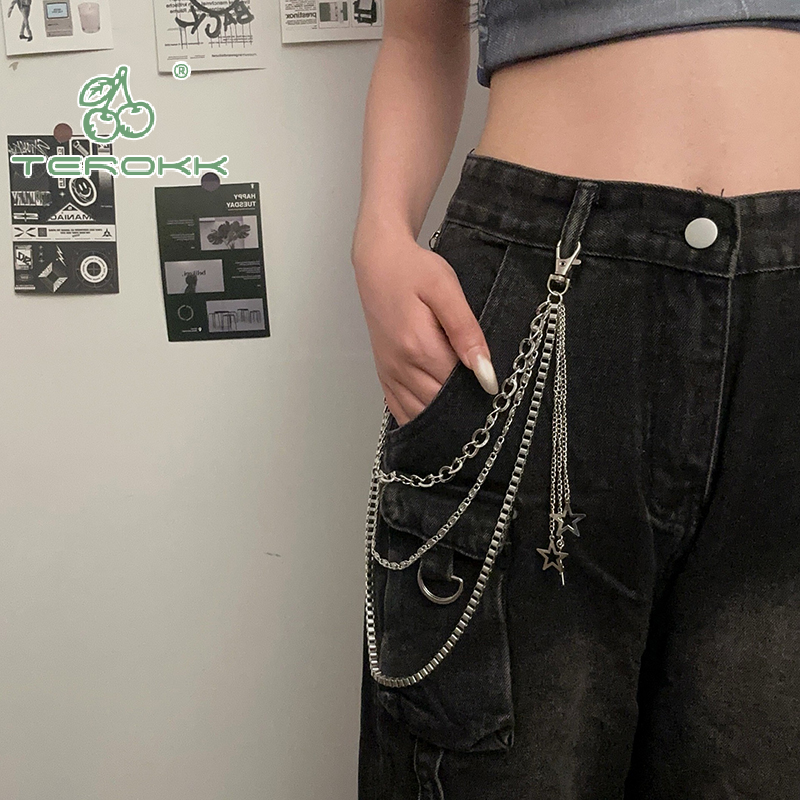 Star Tassel Metal Pants Waist  – обзор и цена Hip Hop Chain Necklace
