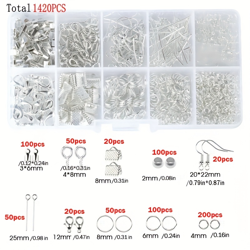 1420pcs 1box Jewelry Findings  – обзор и цена Jewelry Repair & Watches Reviews
