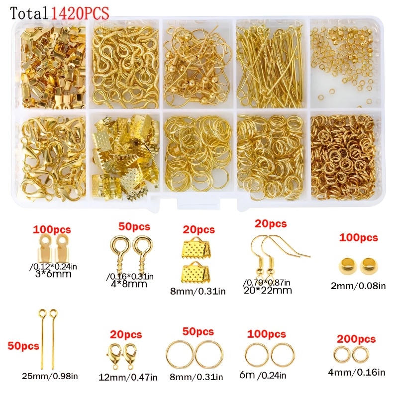 1420pcs 1box Jewelry Findings  – обзор и цена Jewelry Repair & Watches Reviews