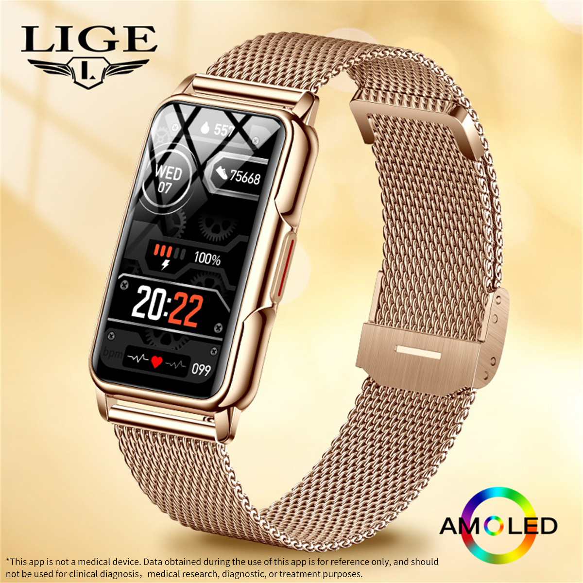 LIGE Smart Watch Men Women Fit – обзор и цена Jewelry Watches Women