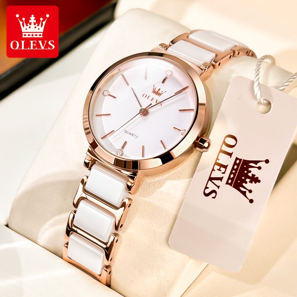 OLEVS Fashion Women Watches Re – обзор и цена Jewelry Watches Women