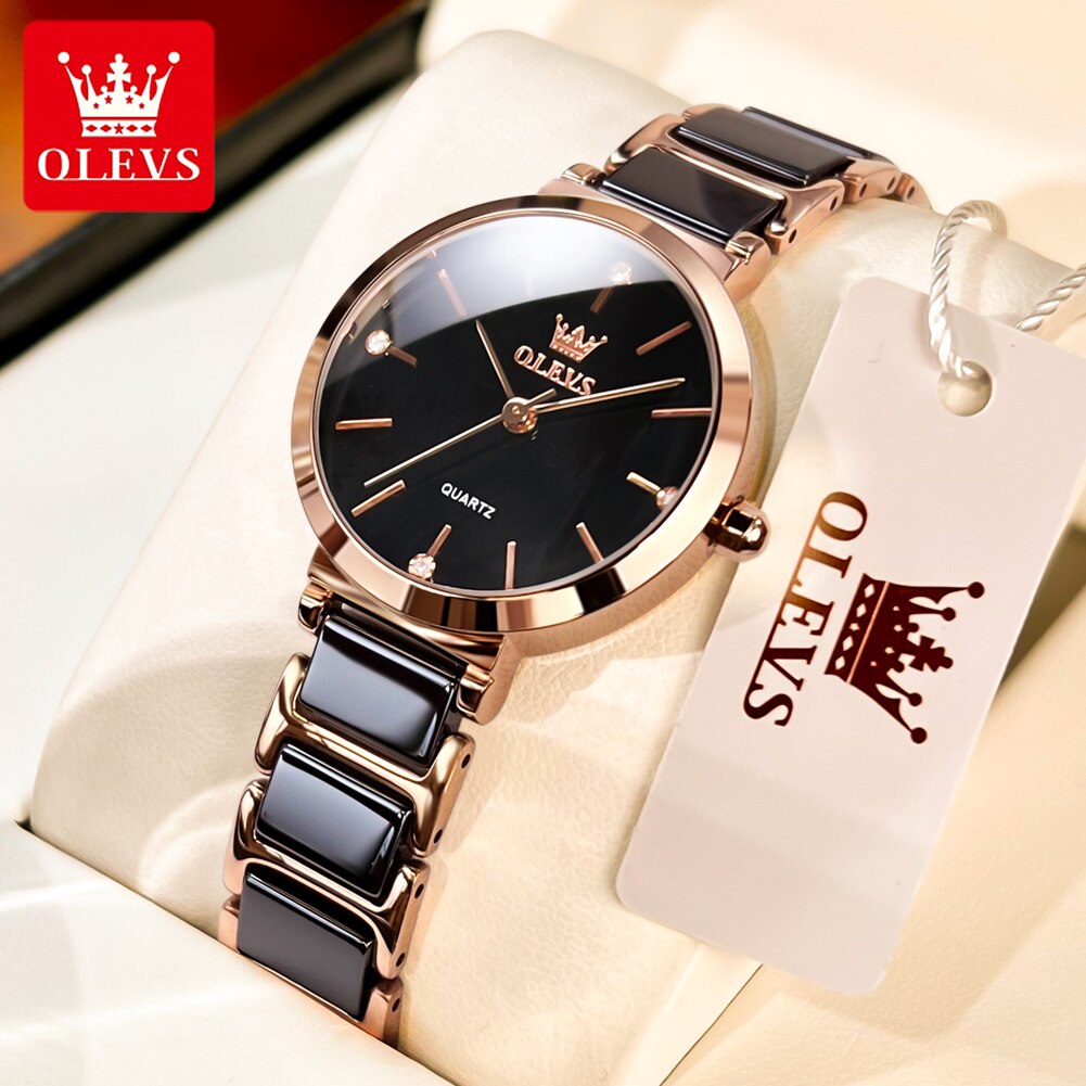 OLEVS Fashion Women Watches Re – обзор и цена Jewelry Watches Women