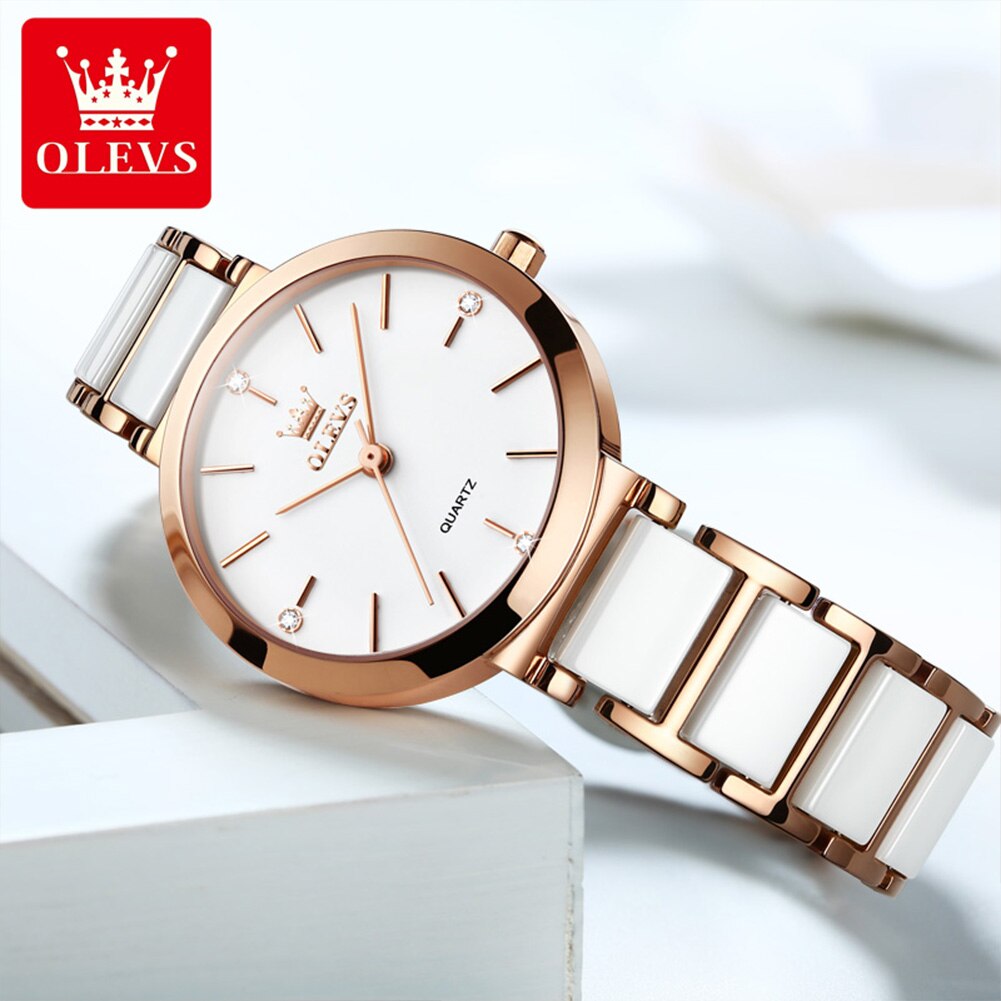 OLEVS Fashion Women Watches Re – обзор и цена Jewelry Watches Women