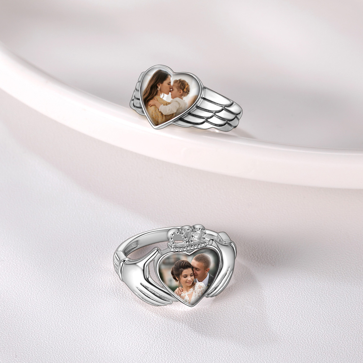 U7 Custom Photo Rings for Woma – обзор и цена Statement Cocktail Ring