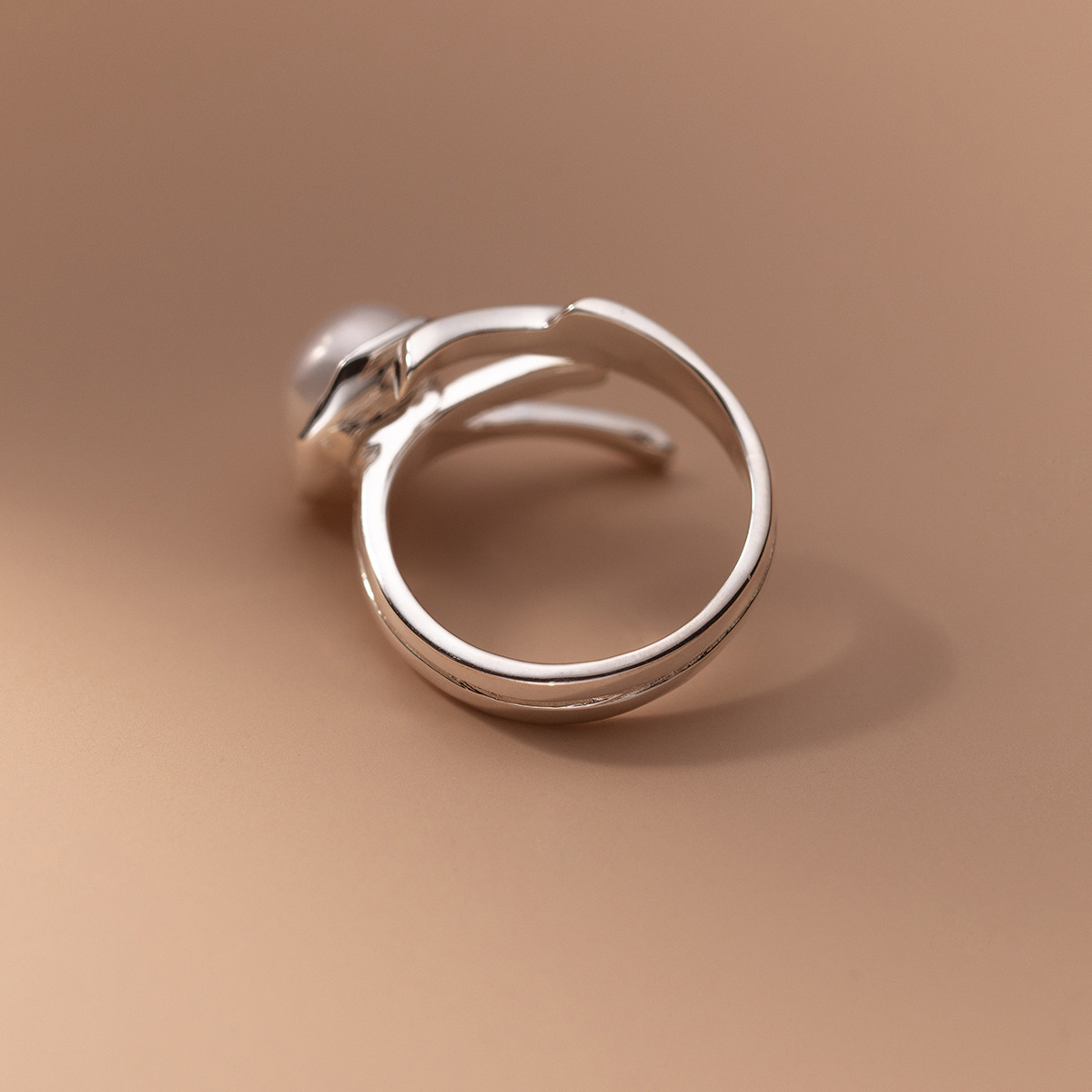 925 Sterling Silver Pearl Irre – обзор и цена Statement Cocktail Ring